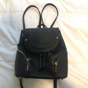 Mini Leather Backpack
